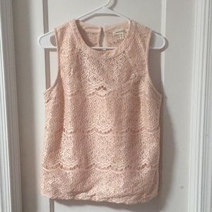 Champagne Lace Blouse
